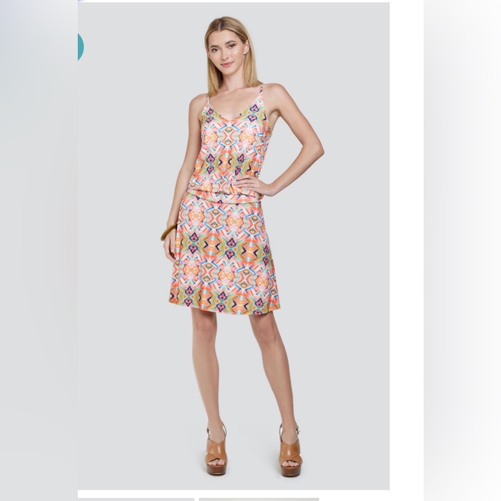 Deborah Viereck A line flare summer dress size M